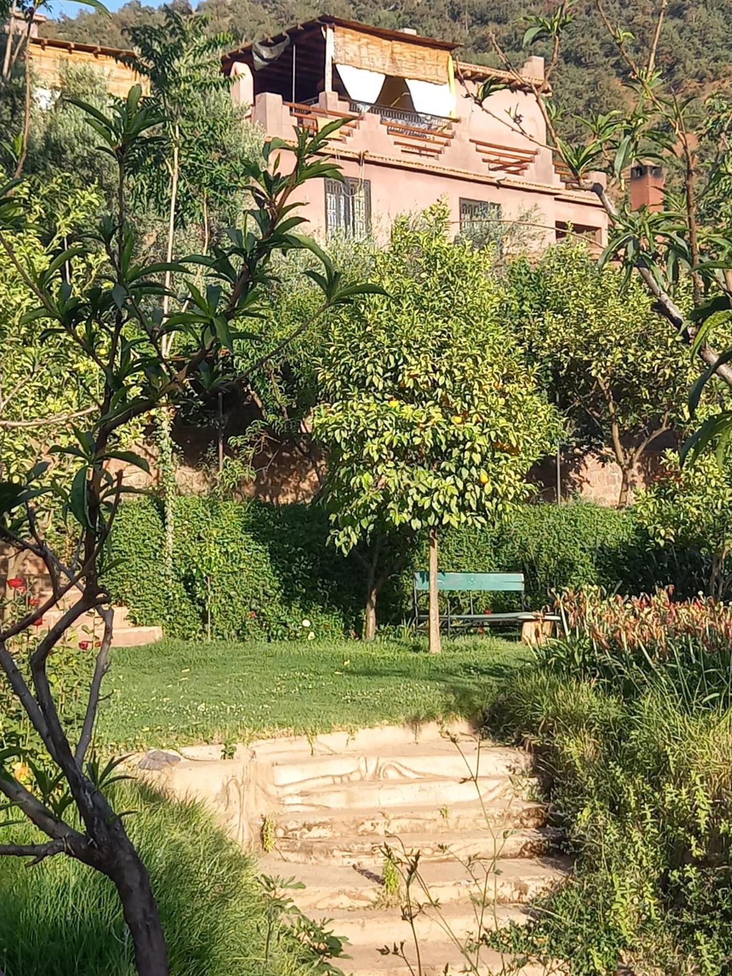 Ourika Timalizene Le Jardin Des Delices Hotel Tamezindert Eksteriør billede