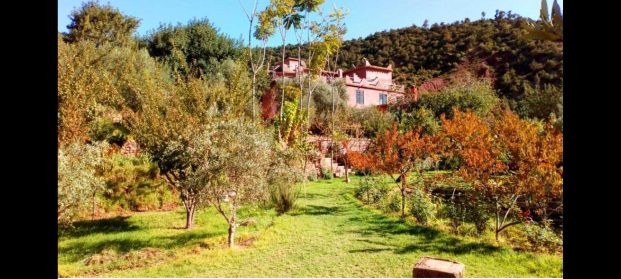 Ourika Timalizene Le Jardin Des Delices Hotel Tamezindert Eksteriør billede